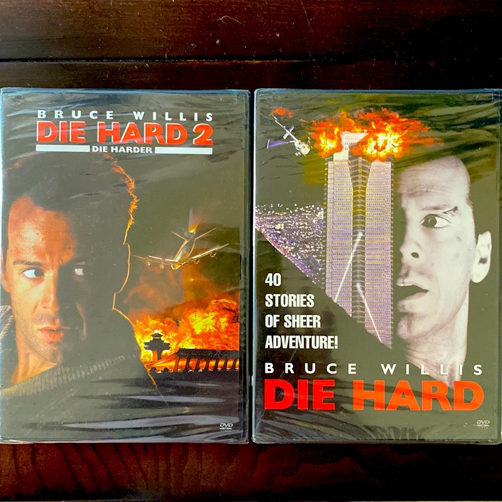 Bruce Willis Widescreen DVD movies.